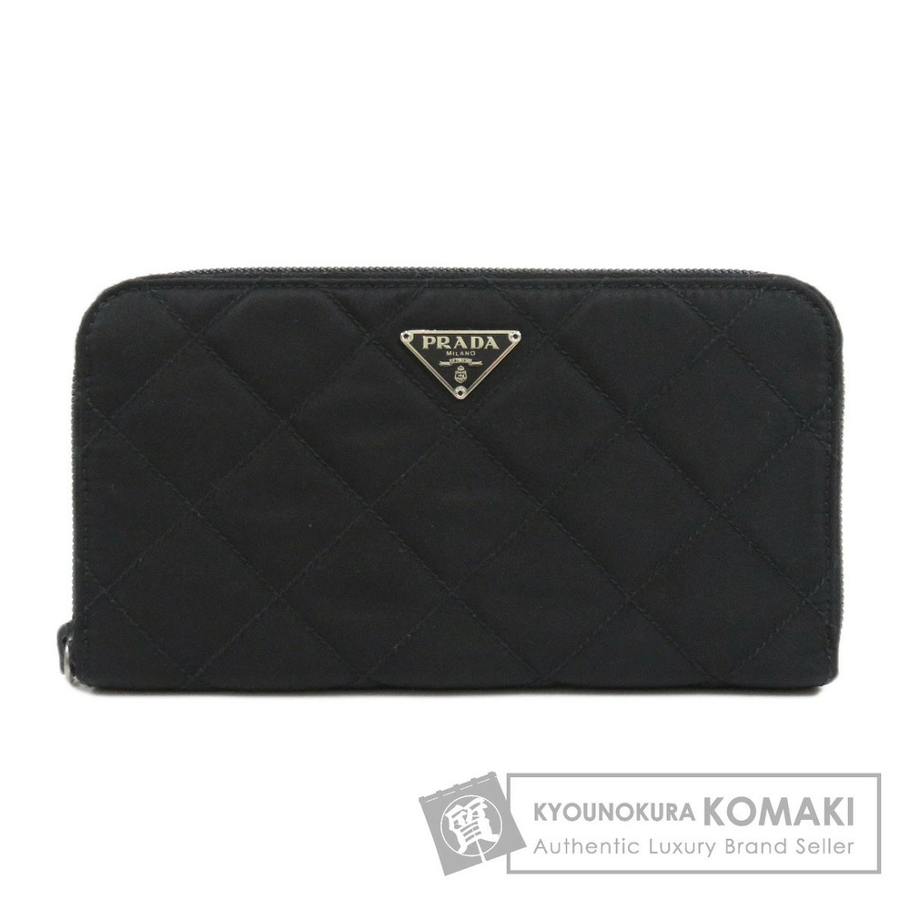 Prada Round Zip Long Wallet